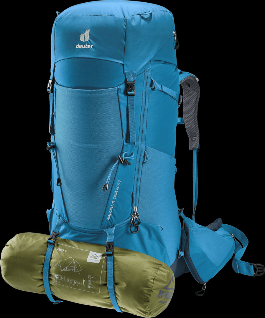 MOCHILA AIRCONTACT CORE 60 + 10 REEF-INK – DEUTER