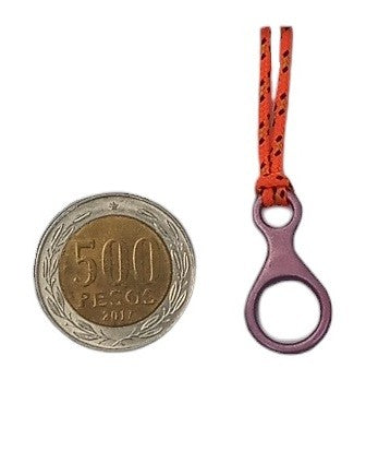 Colgante descendedor Ocho anodizado