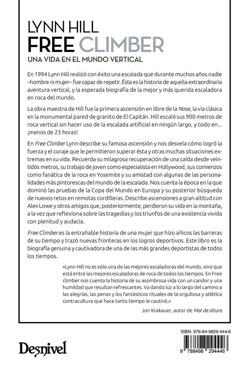 Free Climber mi Vida en el Mundo Vertical