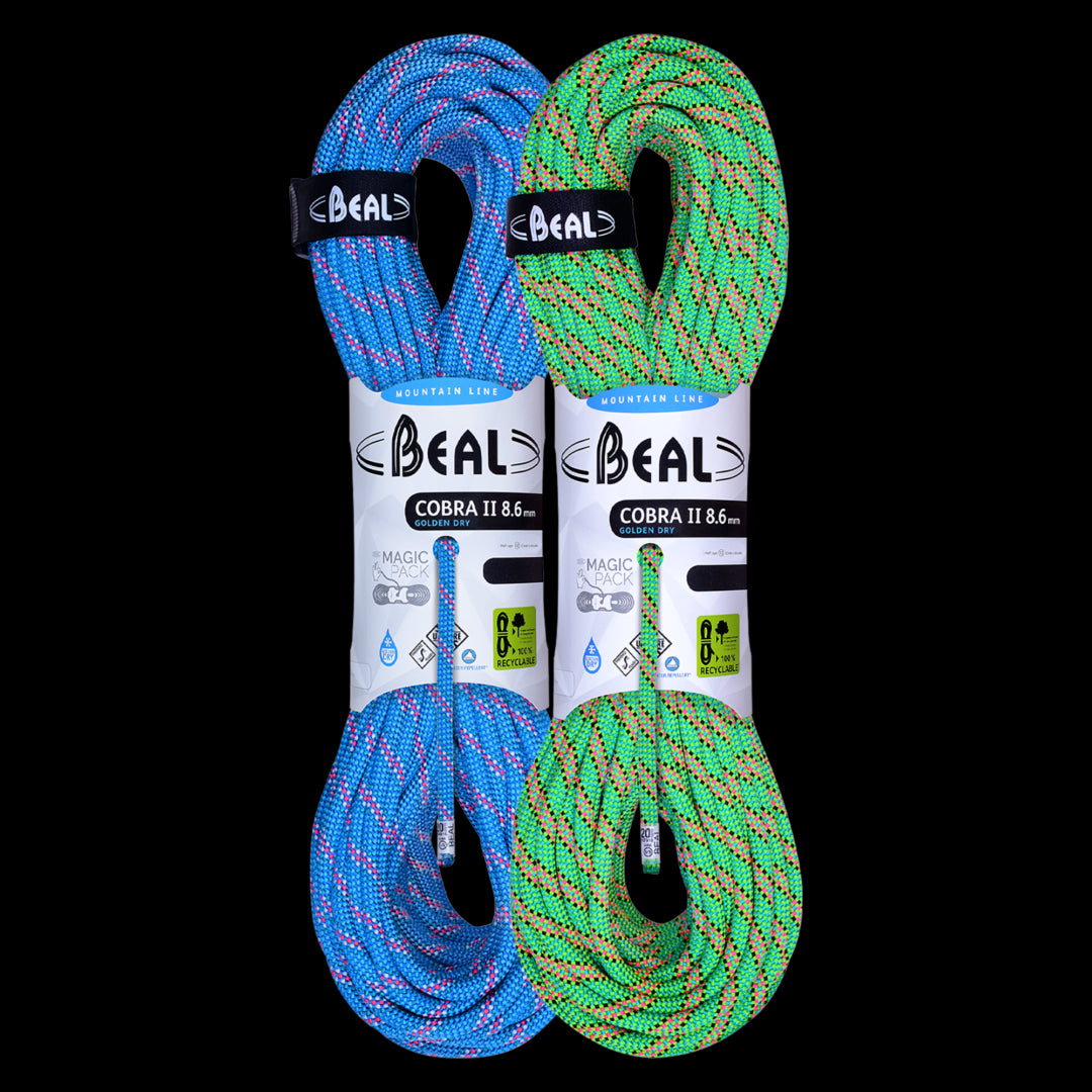 Cuerda Dinámica Cobra II Golden Dry 8.6mm 60mt