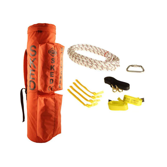Camilla de Rescate Sked® Rescue Orange Kit Básico (Hebillas Metálicas) – Skedco