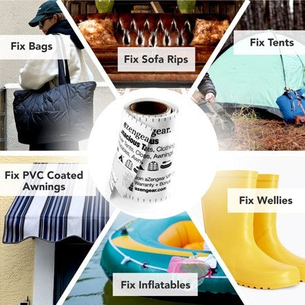 Cinta adhesiva transparente resistente para reparación - Azengear