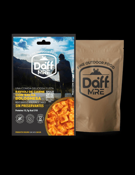 Raviolis de Carne con Salsa Bolognesa