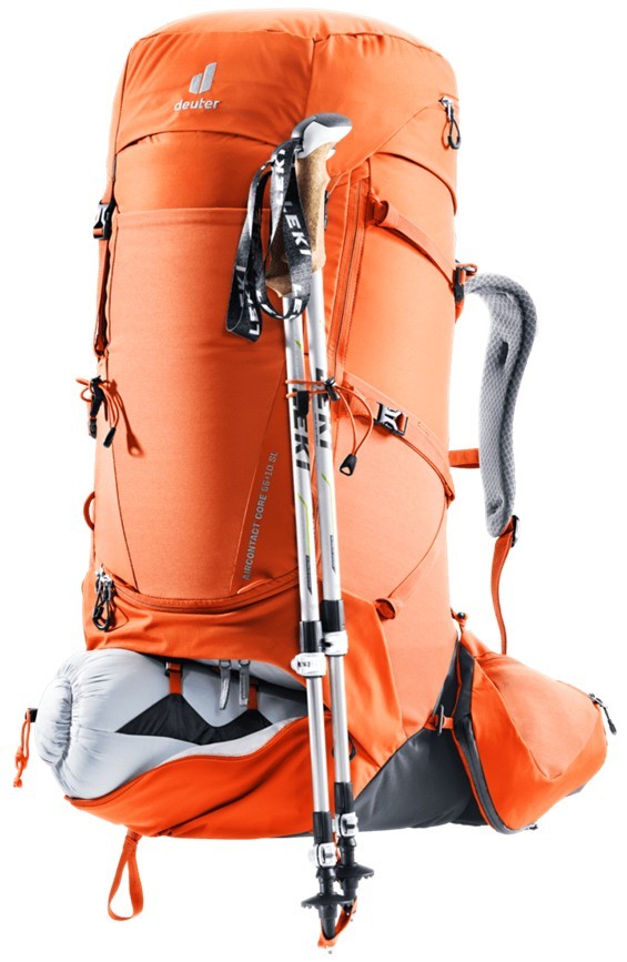 Mochila Aircontact Core 55 + 10 SL paprika-graphite – DEUTER