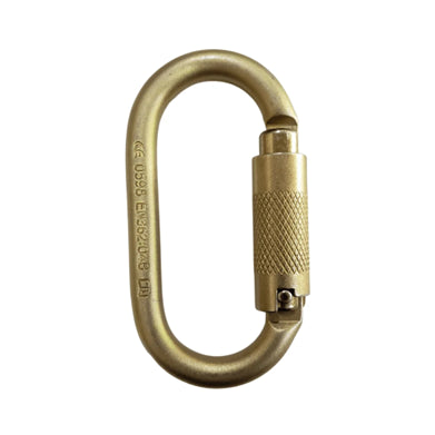Mosquetón Acero Oval 3 Tiempos 30 kN KL311 – ISC