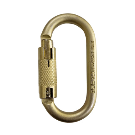 Mosquetón Acero Oval 3 Tiempos 30 kN KL311 – ISC