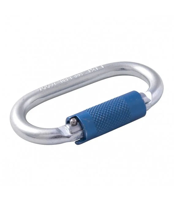 Mosquetón Acero Oval 2 Tiempos 25kN Steel Adur – Fixe