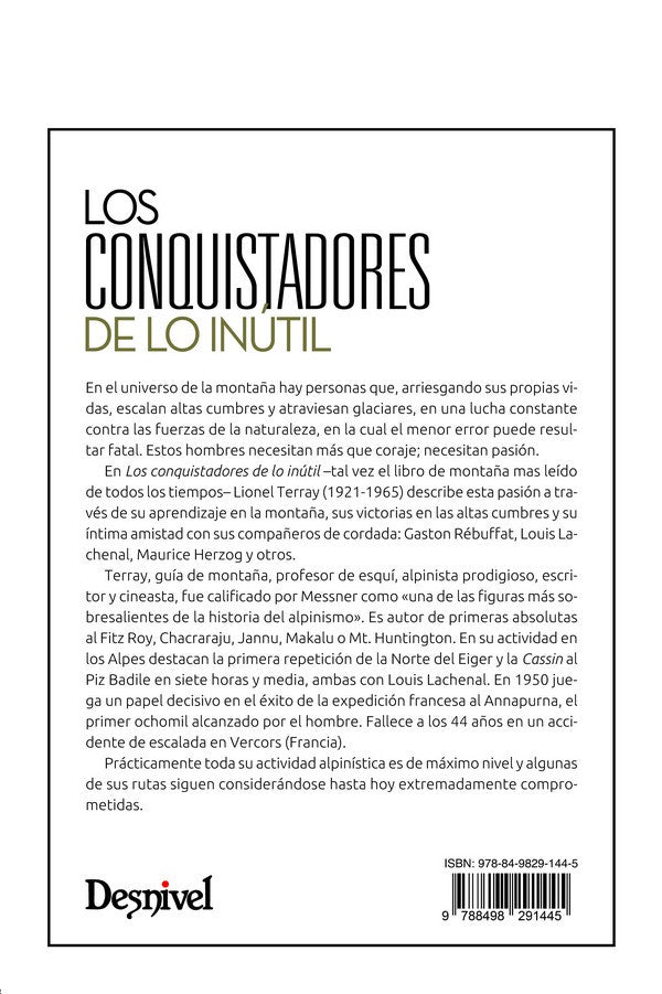 CONQUISTADORES DE LO INUTIL 3°