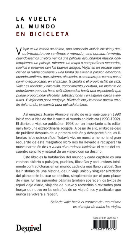 LA VUELTA AL MUNDO EN BICICLETA