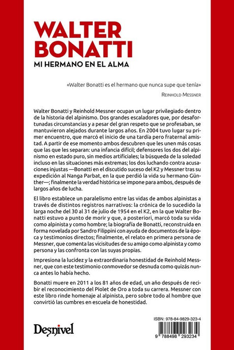 WALTER BONATTI MI HERMANO EN EL ALMA