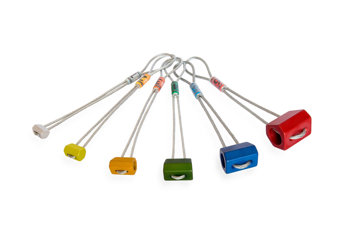 Stoppers Set Hex Anodizados