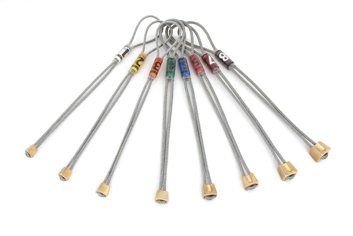 Stoppers Set Mosaz