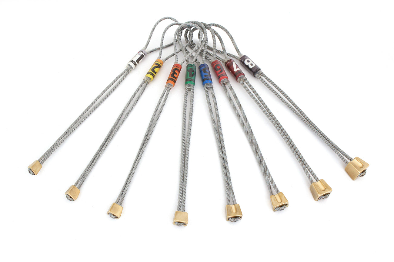 Stoppers Set Mosaz