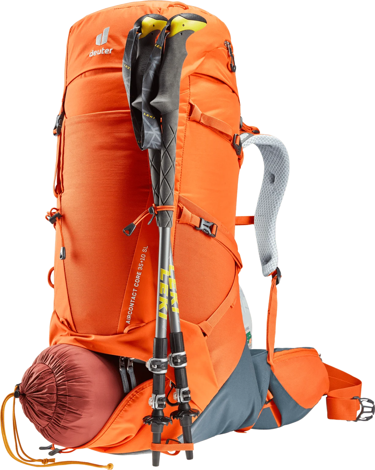 Mochila Aircontact Core 35 + 10 SL paprika-graphite – DEUTER