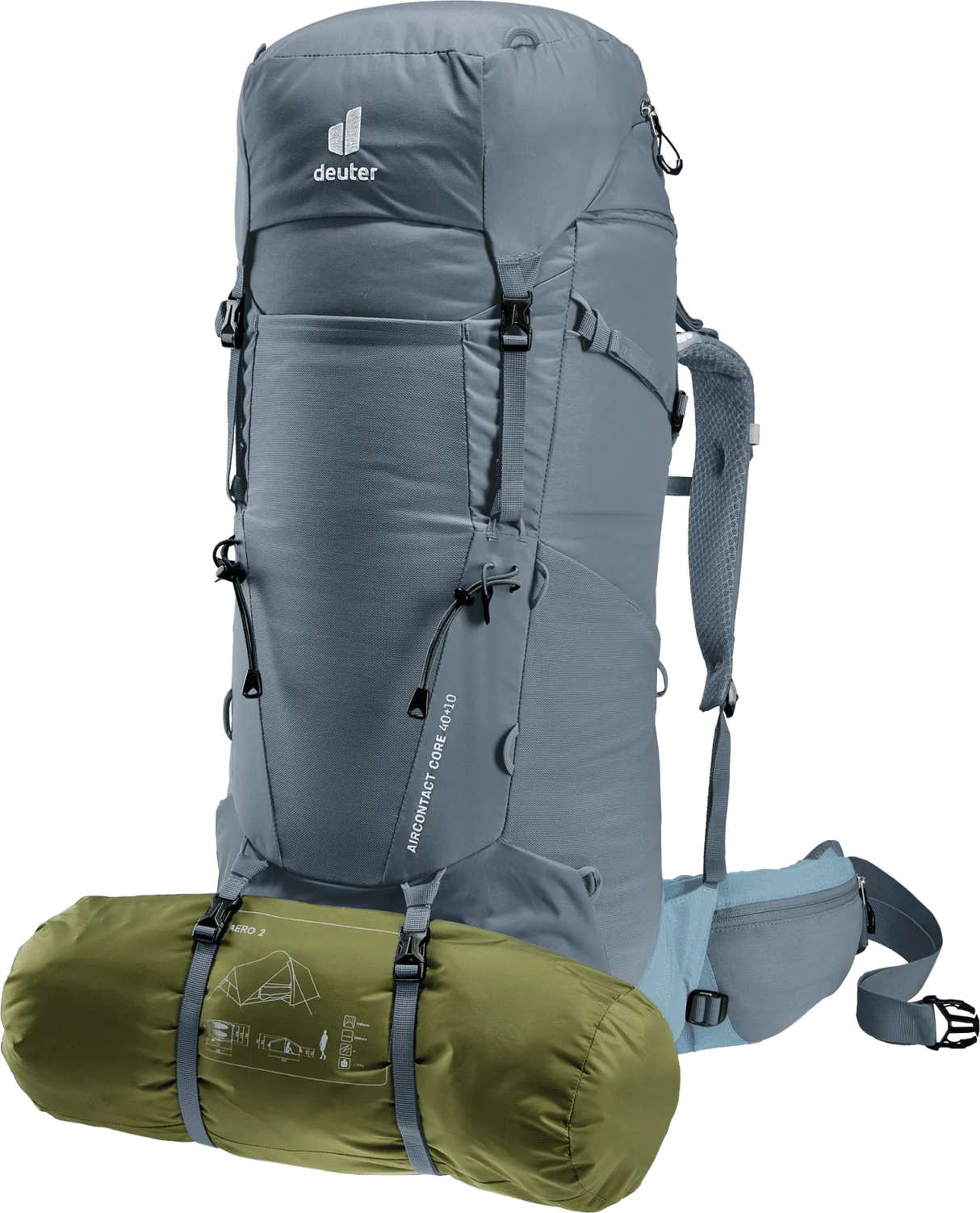 Mochila Aircontact Core 40 + 10 graphite-shale – DEUTER