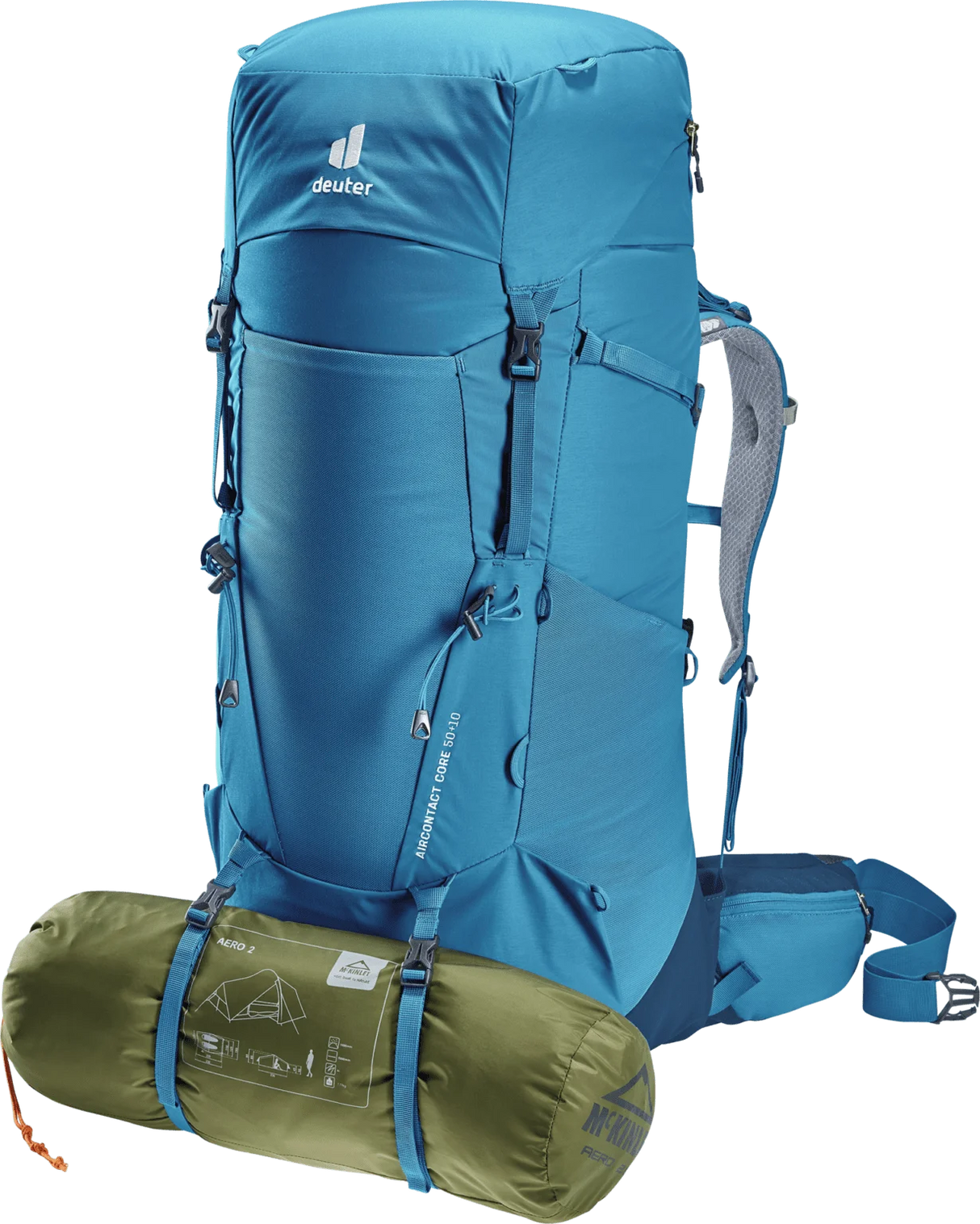 Mochila Aircontact Core 50 + 10 reef-ink – DEUTER