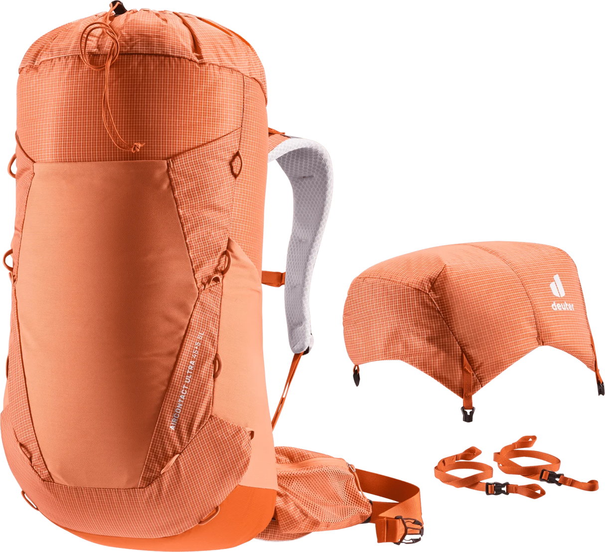 Mochila Aircontact Ultra 45 + 5 SL sienna-paprika – DEUTER