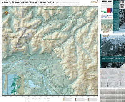 Mapa Guía Parque Nacional Lauca