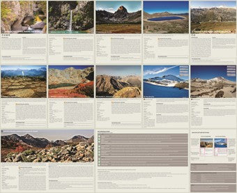 Mapa Guía Parque Nacional Radal Siete Tazas y Reserva Nacional Altos De Lircay