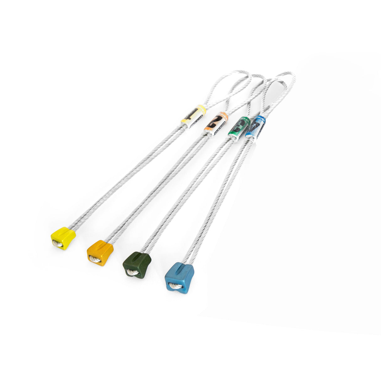 Stoppers Set Micro Alu Nuts Anodizado