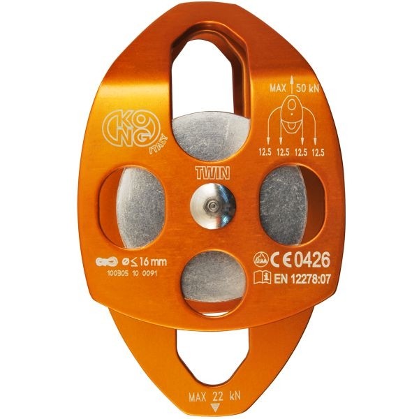 Polea Twin 50kN