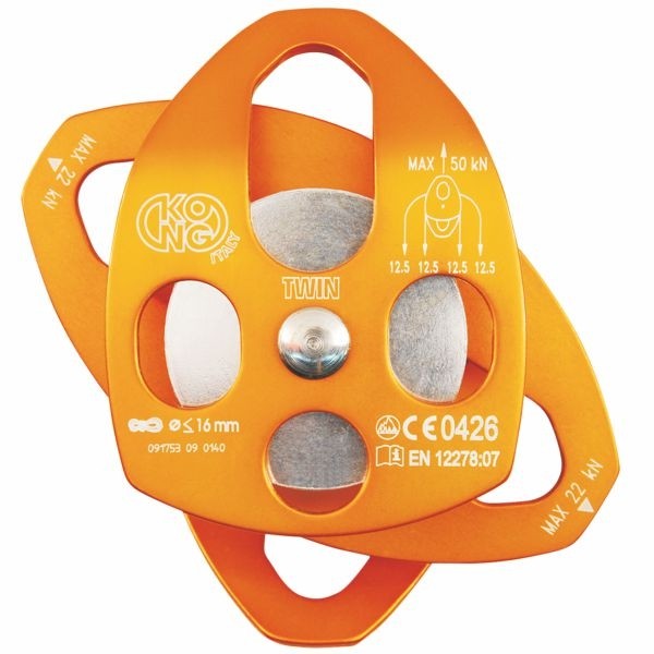 Polea Twin 50kN