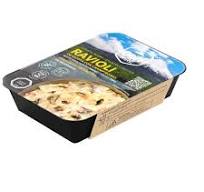 Ravioli de ricota con champiñones Plato + Sachet Exhib. 350grs