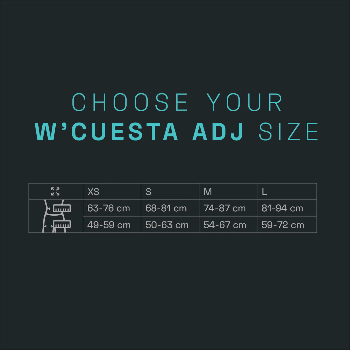 Arnés Cuesta Adjust W's Blue Ice