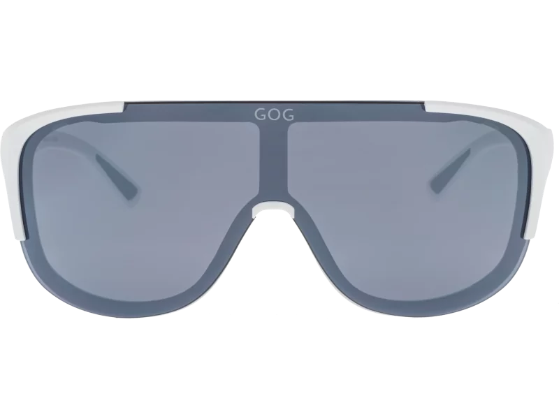 Lentes de Sol deportivos MEDUSA-GOG matt white / grey