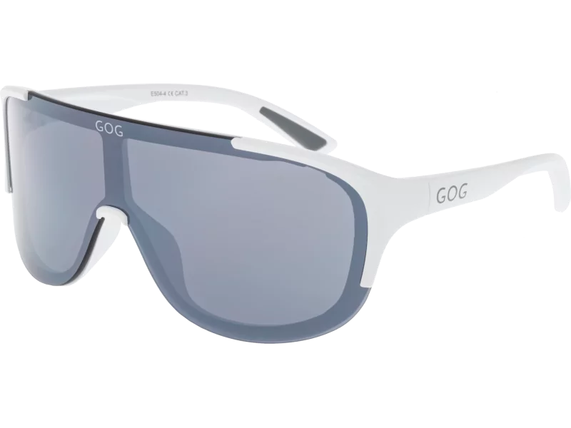 Lentes de Sol deportivos MEDUSA-GOG matt white / grey
