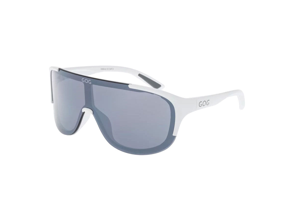 Lentes de Sol deportivos MEDUSA-GOG matt white/grey