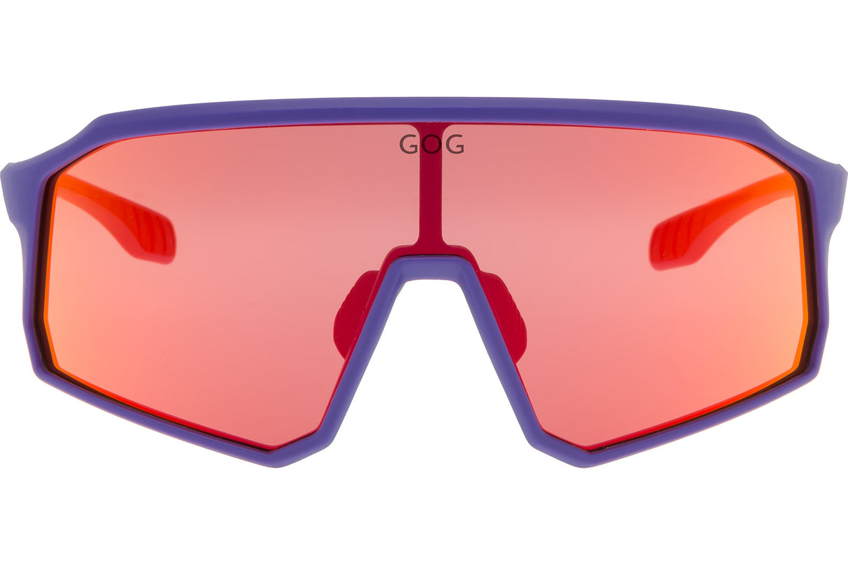 Lentes de Sol deportivos BINGO-GOG matt purple / black