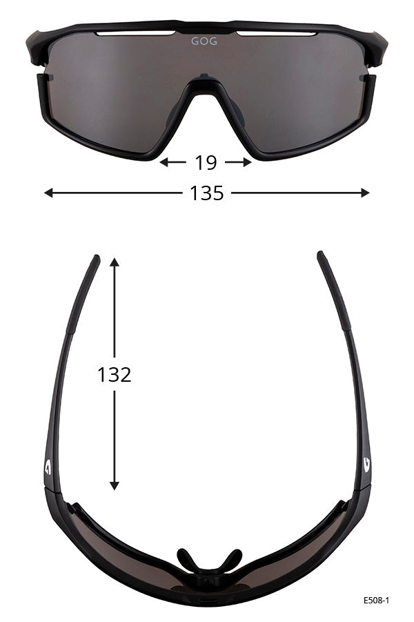 Lentes de Sol deportivos ATHENA-GOG matt neon pink / black