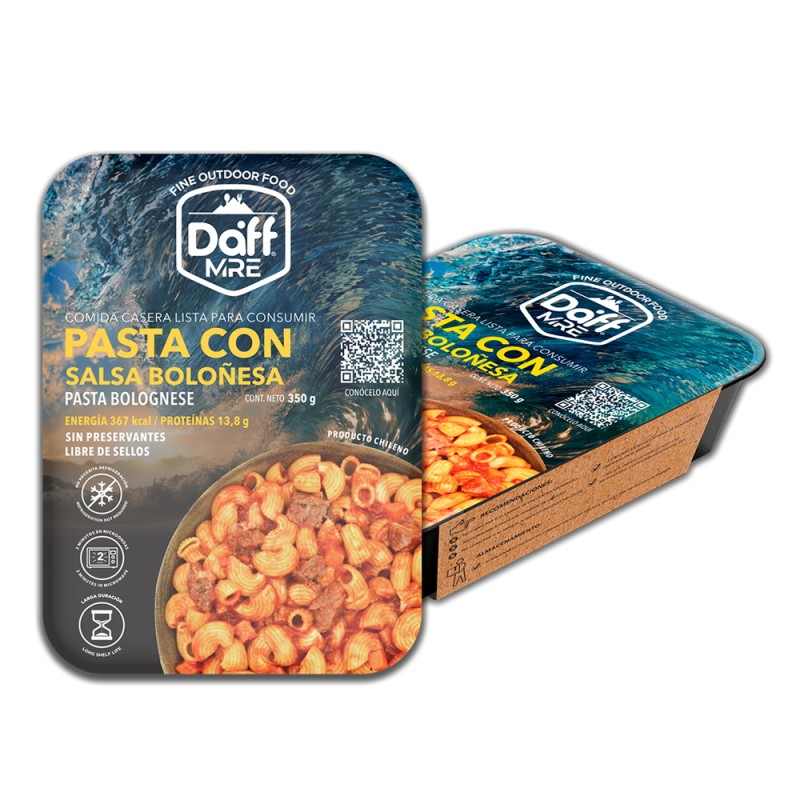 Pasta Boloñesa Plato 350grs