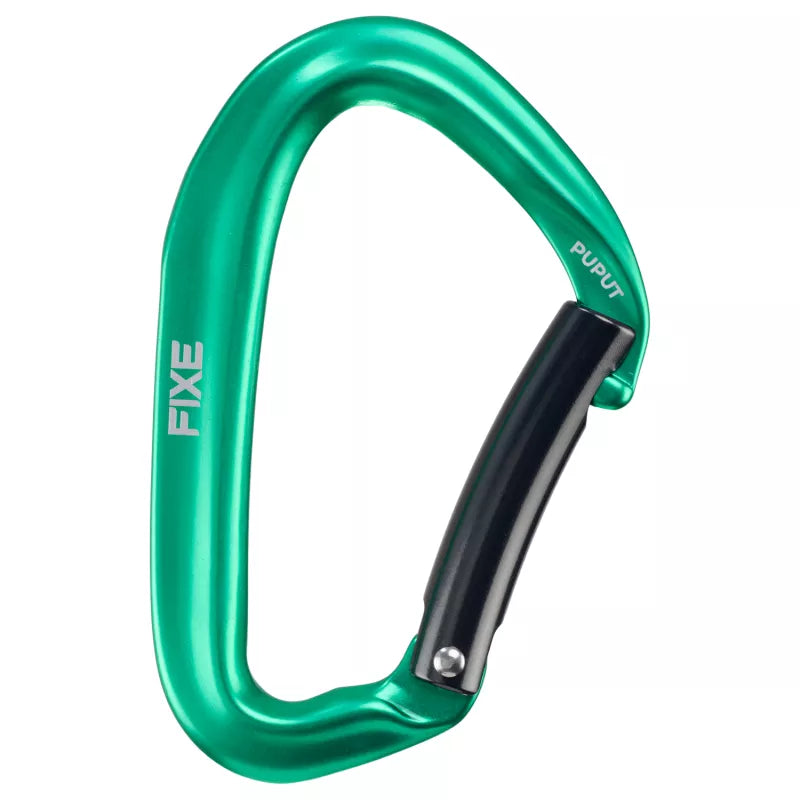 Mosquetón Aluminio Tipo D Sin Seguro 22kN PUPUT CURVE – Fixe