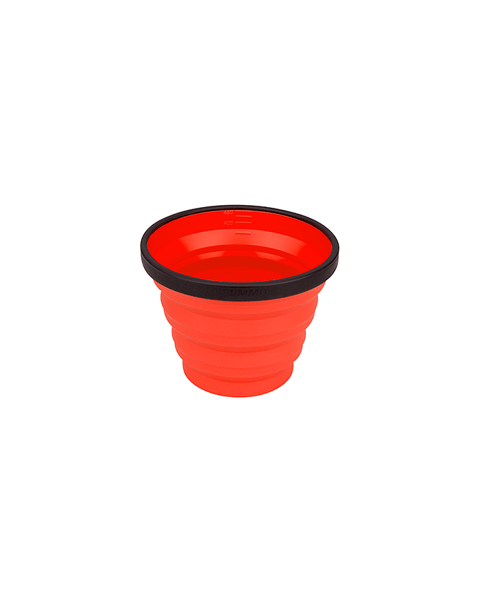 Vaso Plegable X-Mug - Estilo Alpino Chile Colores Rojo