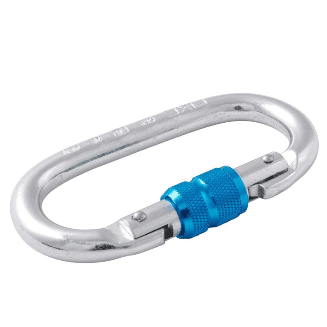Mosquetón Oval Acero 23 kN