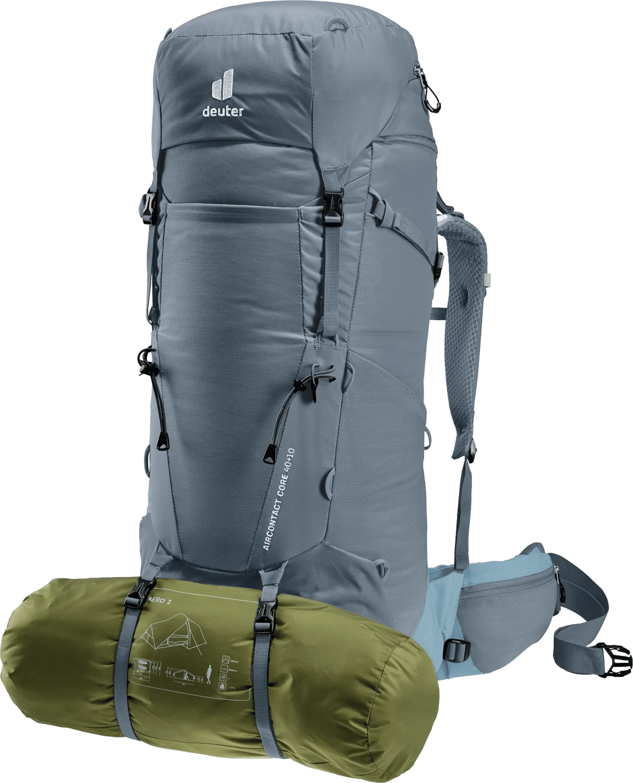 Mochila Aircontact Core 40 + 10 graphite-shale – DEUTER