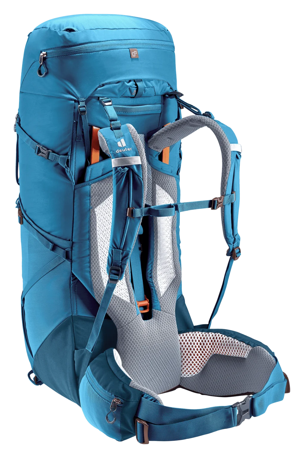 Mochila Aircontact Core 50 + 10 reef-ink – DEUTER
