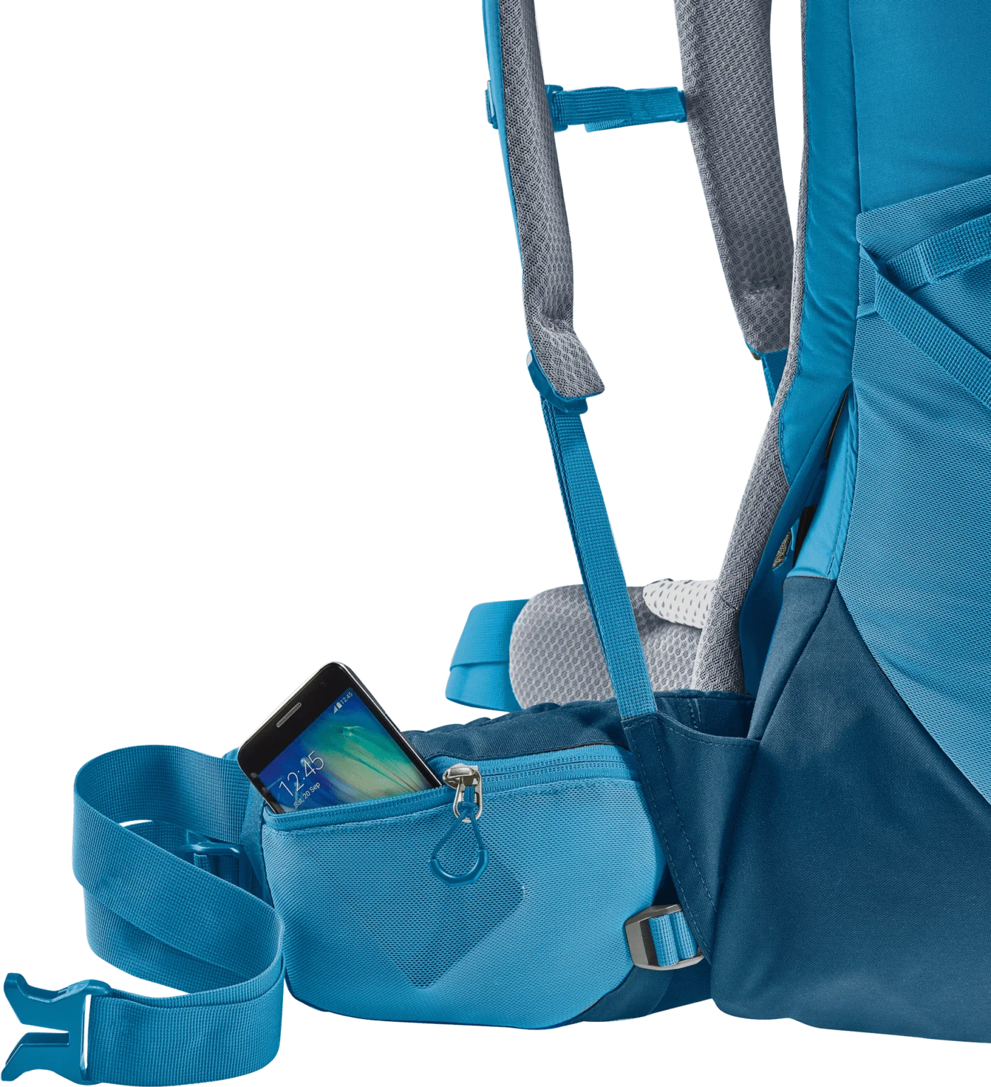 Mochila Aircontact Core 50 + 10 reef-ink – DEUTER