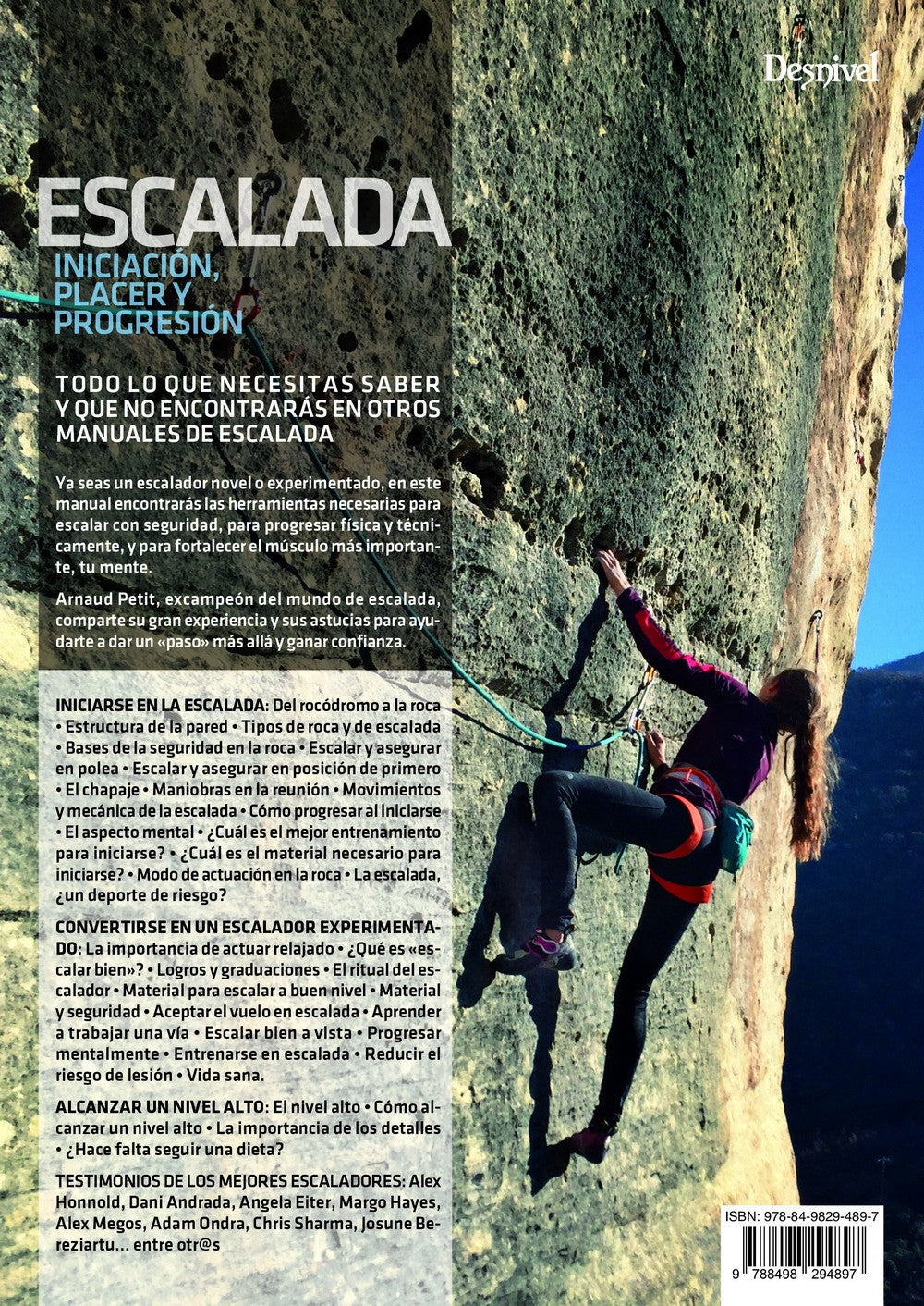 Escalada. Iniciación, Placer y Progresión