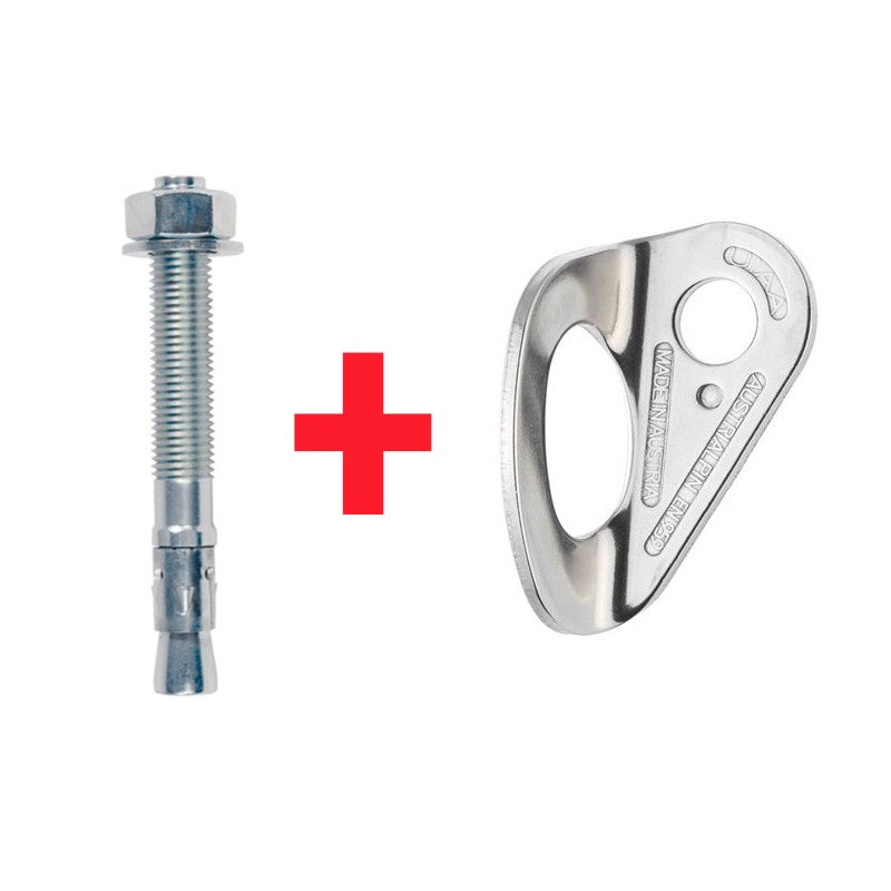 Pack Inox 10mm (chapa + perno)