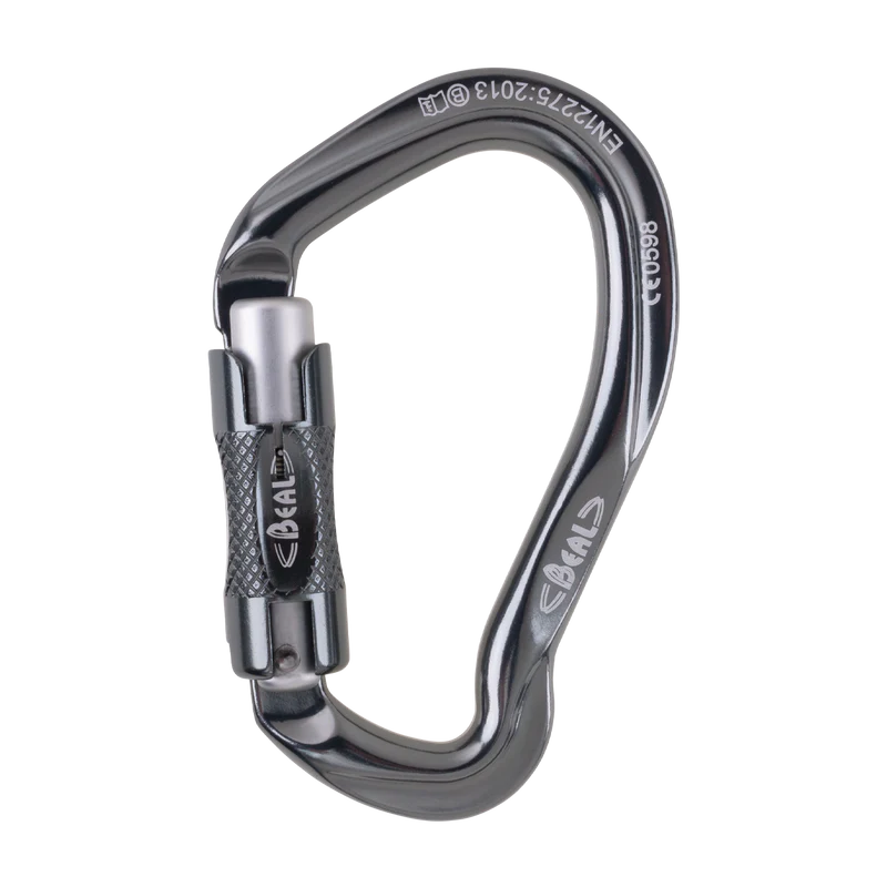 Mosquetón Aluminio Tipo HMS 3 Tiempos 26kN Be Link 3 Matic – Beal