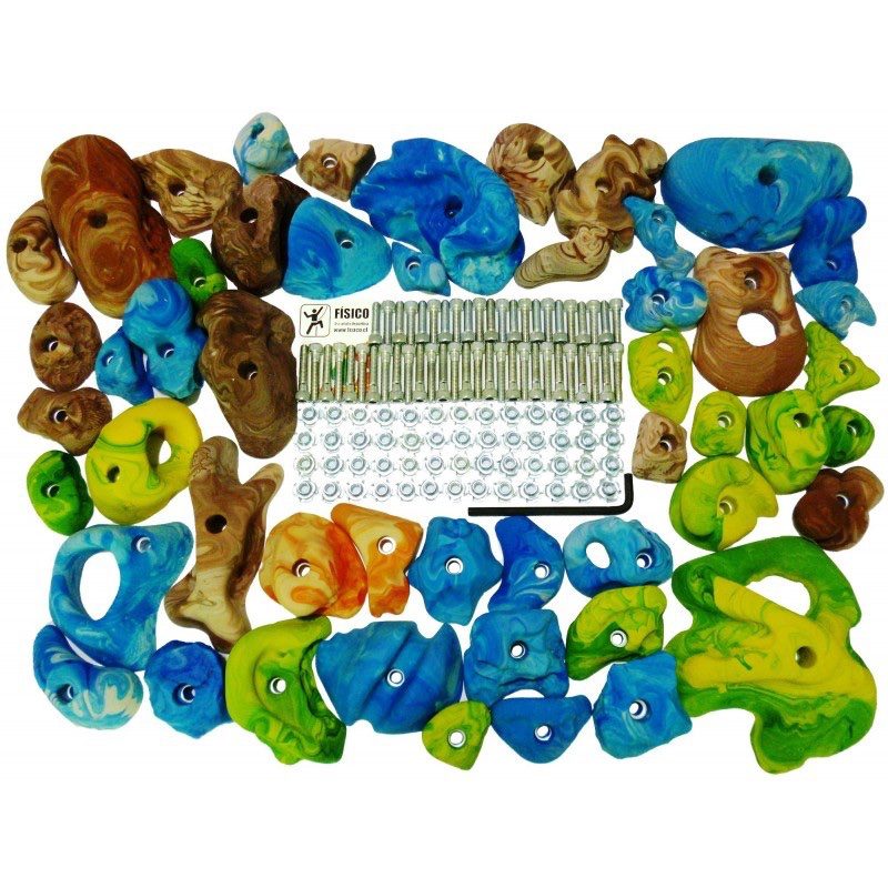 SET DE 50 PRESAS ESCOLAR