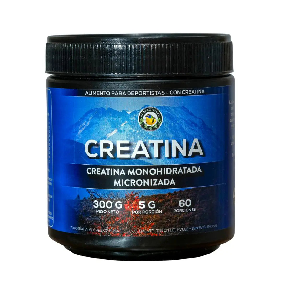 Creatina Monohidratada 300 g – EcoProteínas®