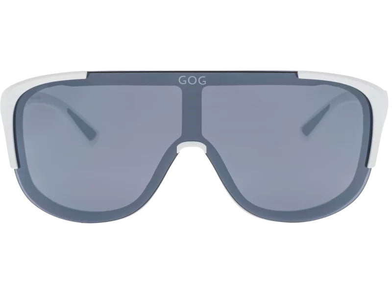 Lentes de Sol deportivos MEDUSA-GOG matt white/grey
