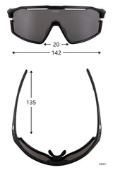 Lentes de Sol deportivos MEDUSA-GOG matt neon pink / black