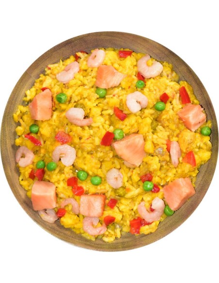 Paella de Salmón y Camarones 260 grs