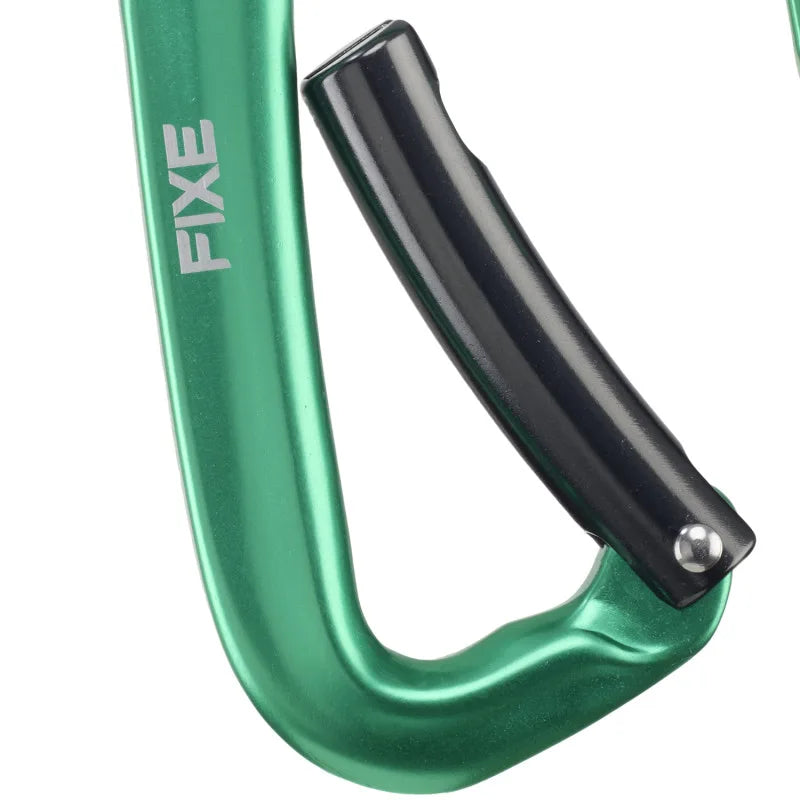 Mosquetón Aluminio Tipo D Sin Seguro 22kN PUPUT CURVE – Fixe