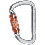 Mosquetón Acero Tipo D 3 Tiempos 40kN D KL-3T – Rock Empire